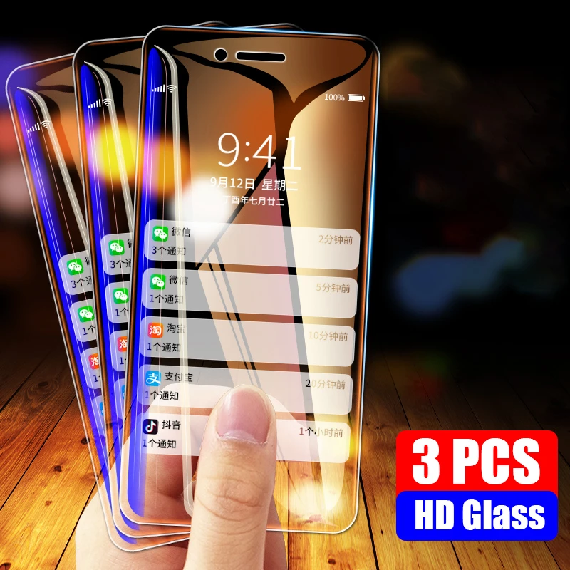 3 шт. закаленное стекло для Huawei Y5P Y6P Y7P Y8P 2020 Y6S Y8S Y9S Y5 Y6 Y7 2019 Y9 Prime HD защитная пленка