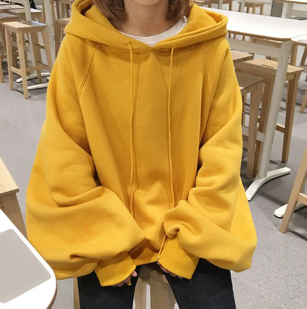 Hoodie with big sleeves Clearance