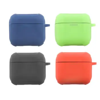 

Soft Anti-slip Silicone Earphone Case Protective Cover Shell with Carabiner for Skull candy Indy Evo True Wireless Earbud