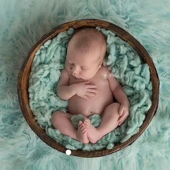 

Faux Fur Photography Photo Prop Baby Newborn Wool Blanket Background Backdrop Rug Solid Photo Prop Background for kids baby rug