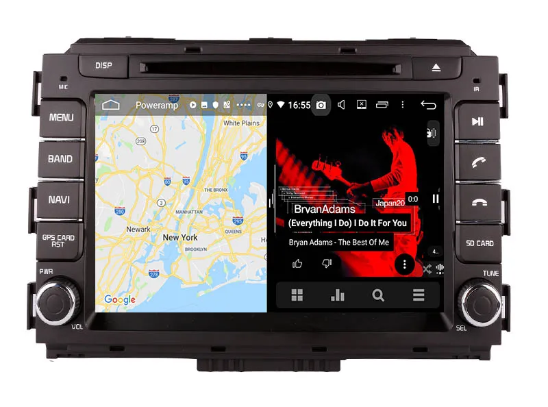 Cheap Belsee PX5 Ram 4GB Android 9.0 Car Multimedia GPS Navi Head Unit Radio Stereo for Kia Carnival Sedona 2015 2016 2017 2018 2019 2