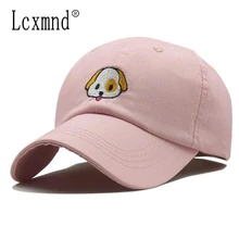 Бейсбольная кепка с милыми животными, кепка для собак, хлопковая бейсболка, кепка для папы, разноцветная Кепка с вышивкой gorra trucker для женщин и мужчин, унисекс