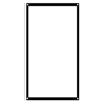 

100" Portable Projector Screen 16:9 4:3 Conference Presentation HD Projection Screen For Residential Education Use