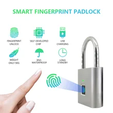 Отпечатков пальцев Дверной замок биометрический интеллектуальный электронный замок водонепроницаемый отпечаток пальца в режиме реального времени пароль отель Домашняя безопасность