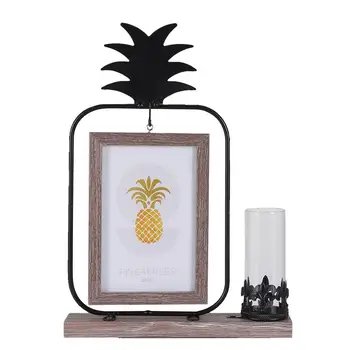 

Hydroponics Photo Frame Creative Photo Frame Decor Modern Desktop Photo Frame Crafts Double-sided Picture Frame