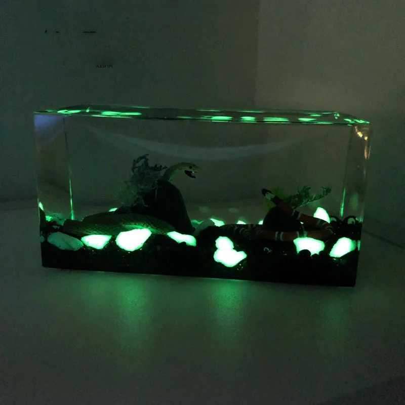 Handicrafts Resin Zodiac Viper Crystal Animal Qi Tan Resin Decoration Car Decoration Creative Gift
