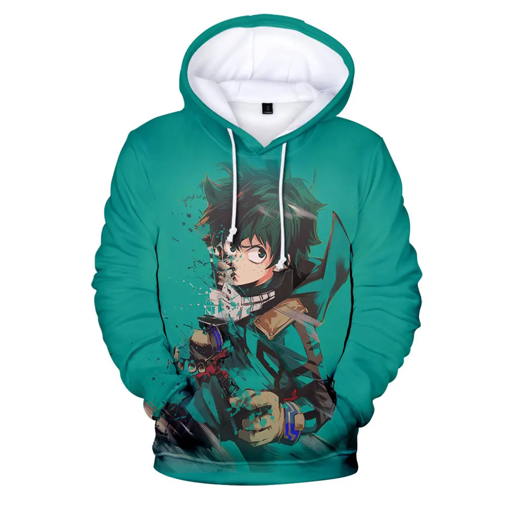 My Hero Academia Boku Anime 3D Print Hoodies