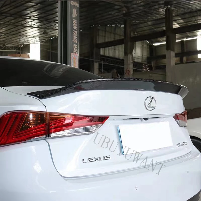 

For Lexus Is250 Lexus Is200 Carbon Fib Spoiler Car Tail Wing Decoration Rear Trunk Spoiler For Lexus Is 2014 2015 2016 2017 2018