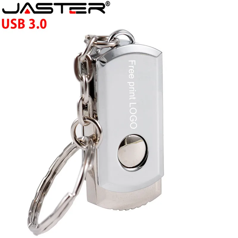 Металлический флеш накопитель JASTER USB 3 0 в виде брелка для ключей шка 64 ГБ 32 16
