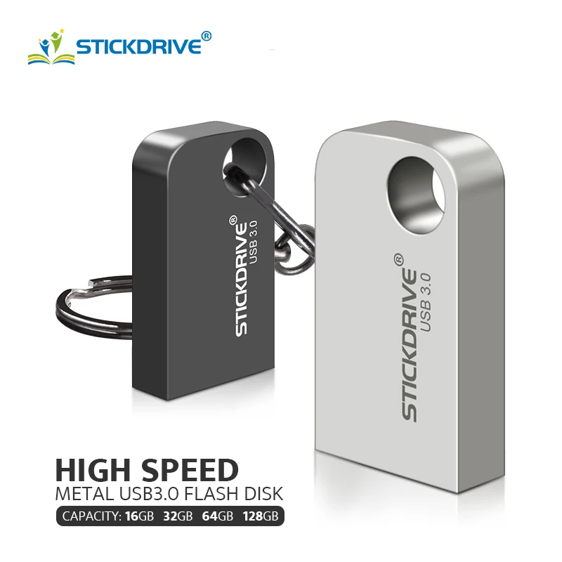Custom LOGO Super mini usb 3.0 Flash Drive 128GB 64GB 32GB high speed 16GB memory USB Stick small u disk free shipping | Компьютеры и