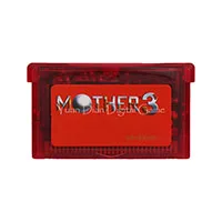 Clear red shell 32 бит видеоигры картридж консольная карта Английский язык версия США - Цвет: Clear red shell