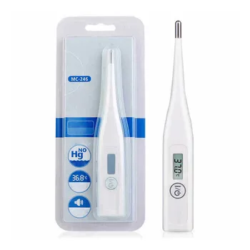 

1Pcs Baby Child Adult Body Medical Digital Lcd Heating Thermometer Temperature Measurement Mouth Household Temperature Gauge