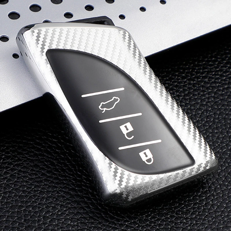 

2020 New Fashion Carbon Fiber Material Car Key Protective Shell All-inclusive Protection Drop and Scratch Resistance for Lexus
