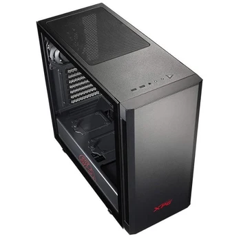 

XPG INVADER BOXWORLDWIDE computer case (ATX, ARGB backlight, 2 120mm fans, glass side panel)