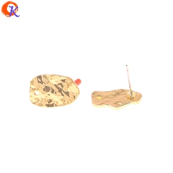 

Cordial Design 100Pcs 12*18MM Jewelry Accessories/Earring Stud/DIY/Irregular Shape/Earring Making/Hand Made/Earring Findings