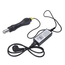 США штекер, 8858 горячий воздух портативный паяльная станция Bga горячий воздух воздуходувка фен пайка ФЕН+ 858 858D 8586 керамический Hea