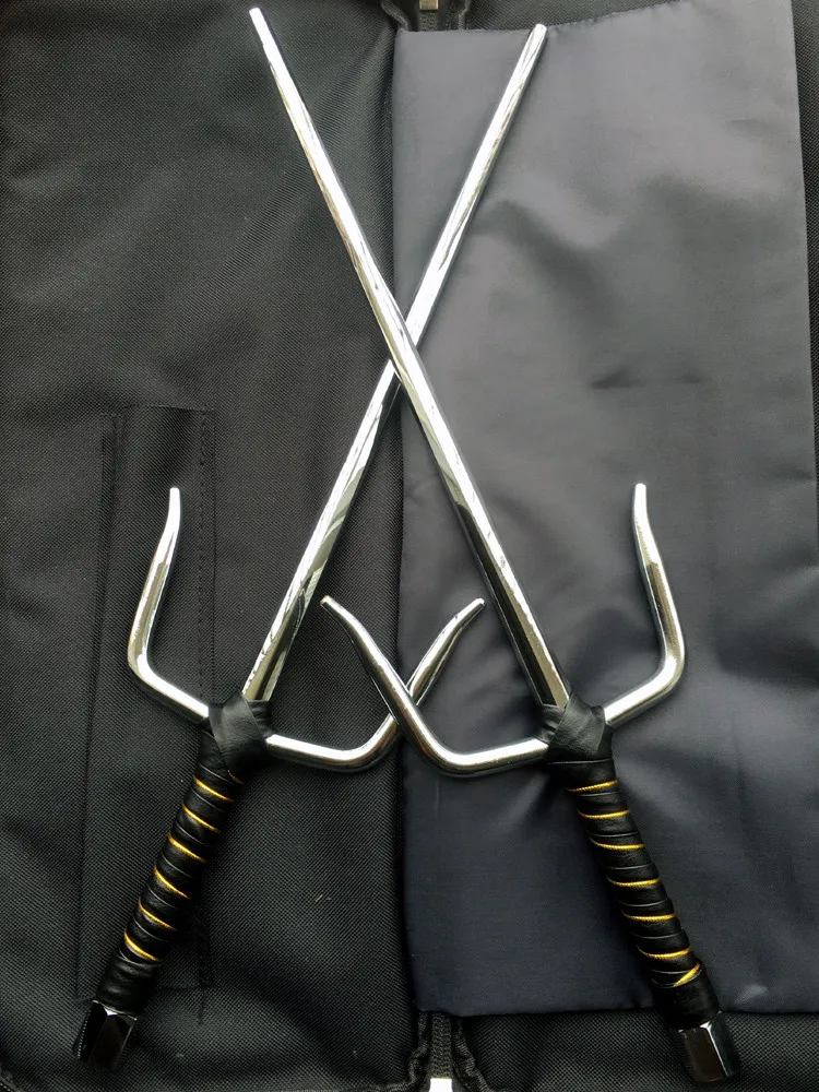 

Karate short fork rondon fork double kung fu ruler ninja turtle martial arts