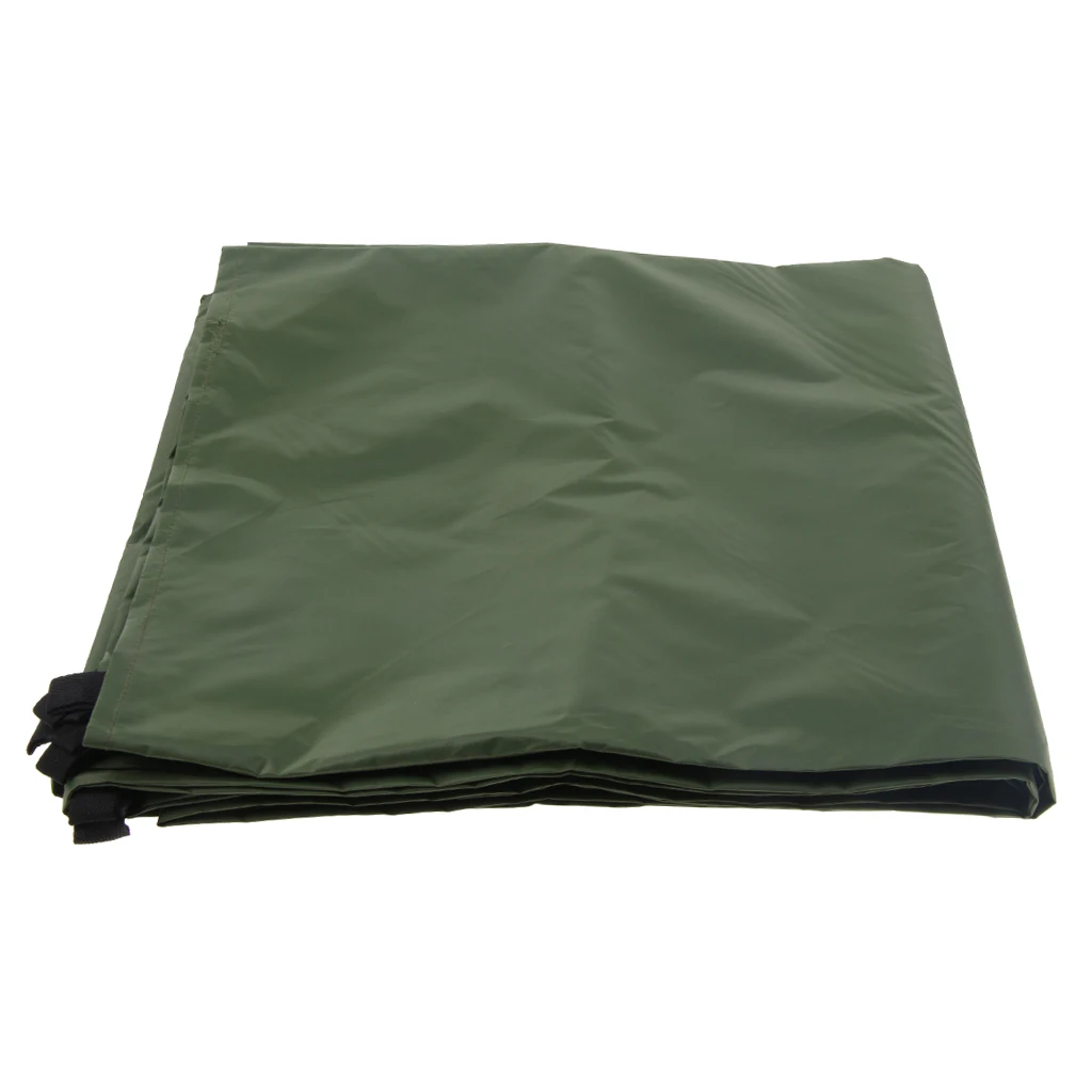 Waterproof Hammock Rain Fly Tent Tarp Footprint Camping Shelter Ground Sheet Sunshade Mat for Outdoor Hiking Beach Picnic