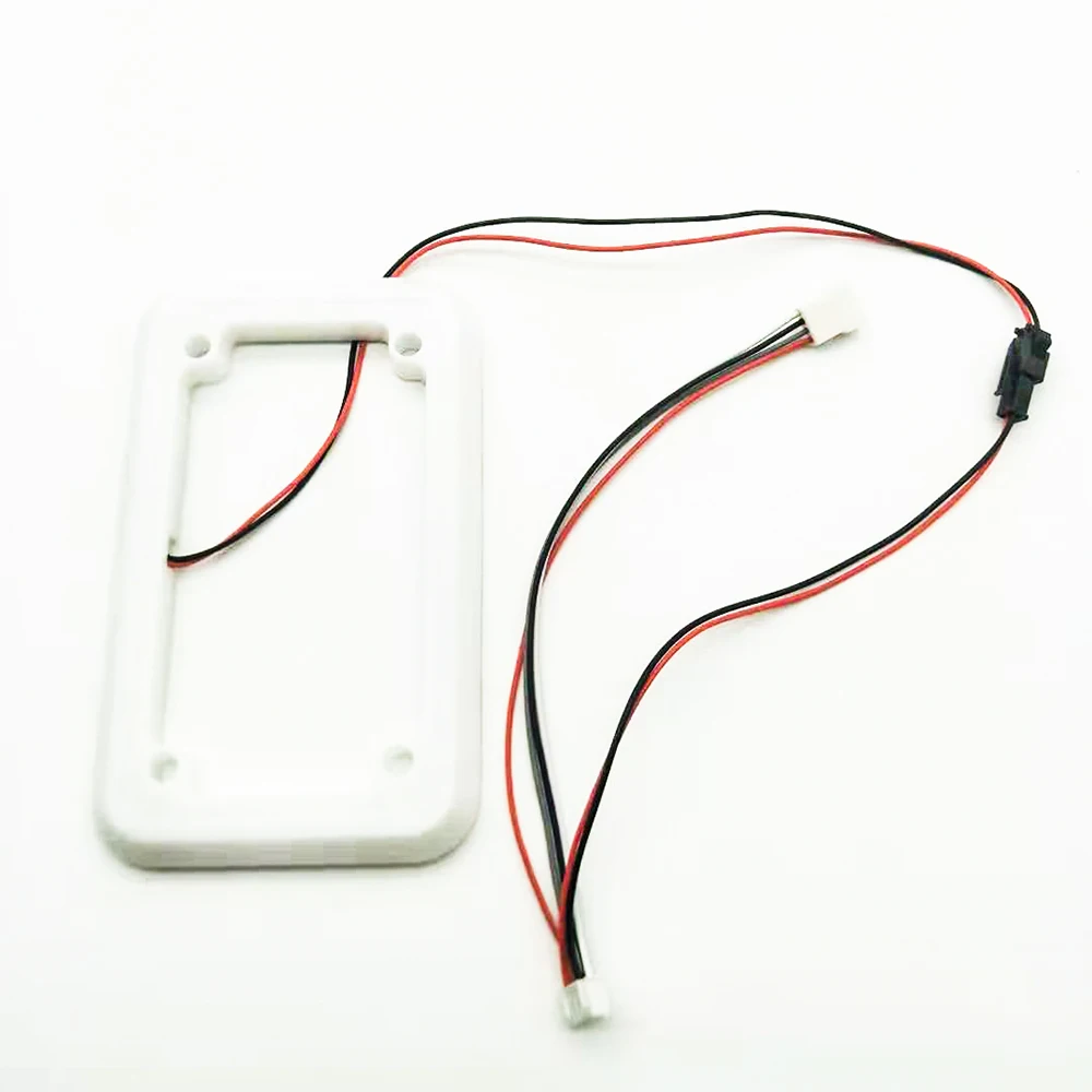 2 шт. универсальный упор для Красочный светодиодный флэш декоративные спереди