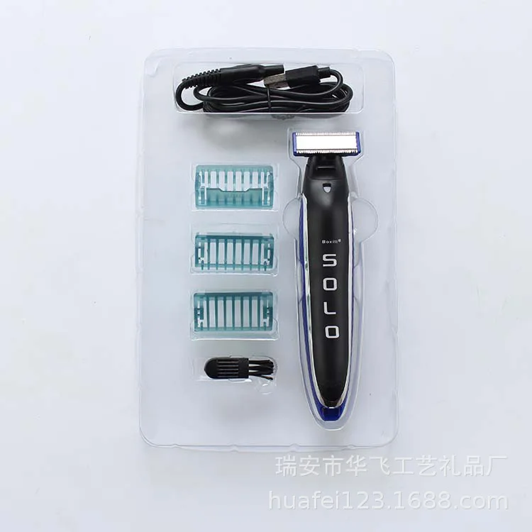 

SOLO Men's Electric Lady Shaver Rechargeable Hair Trimmer Multi-functional Shaver Grainer
