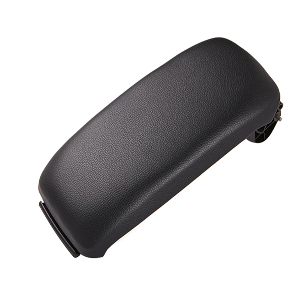 1 Pc Leather Car Armrest Latch Cover Center Console Armrest Cover Car Black Storage Box  Lid Cover for Audi A3 8P/A5 2003-2013