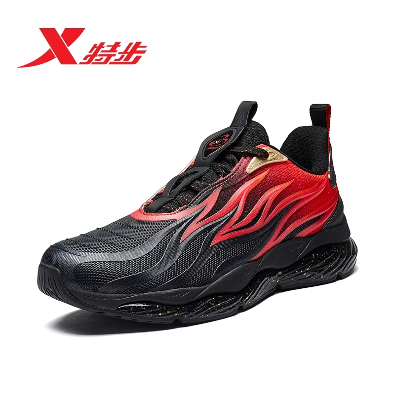 Xtep мужские кроссовки Осенние новые спортивные кроссовки мужская обувь(Fire shoe 22) 981419110528