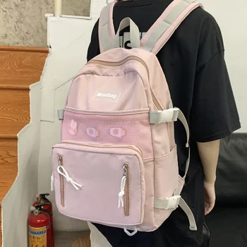 

JOYPESSIE Fashion Women Waterproof Backpack Female School Book bag For Teenagers Students black backpack Mochilas Rucksack