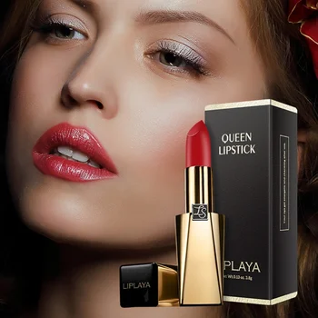 

Silky Matte Lipstick Gold Shell Waterproof Moisturizing Long-lasting Lip Stick Lips Makeup Cosmetic Accessories