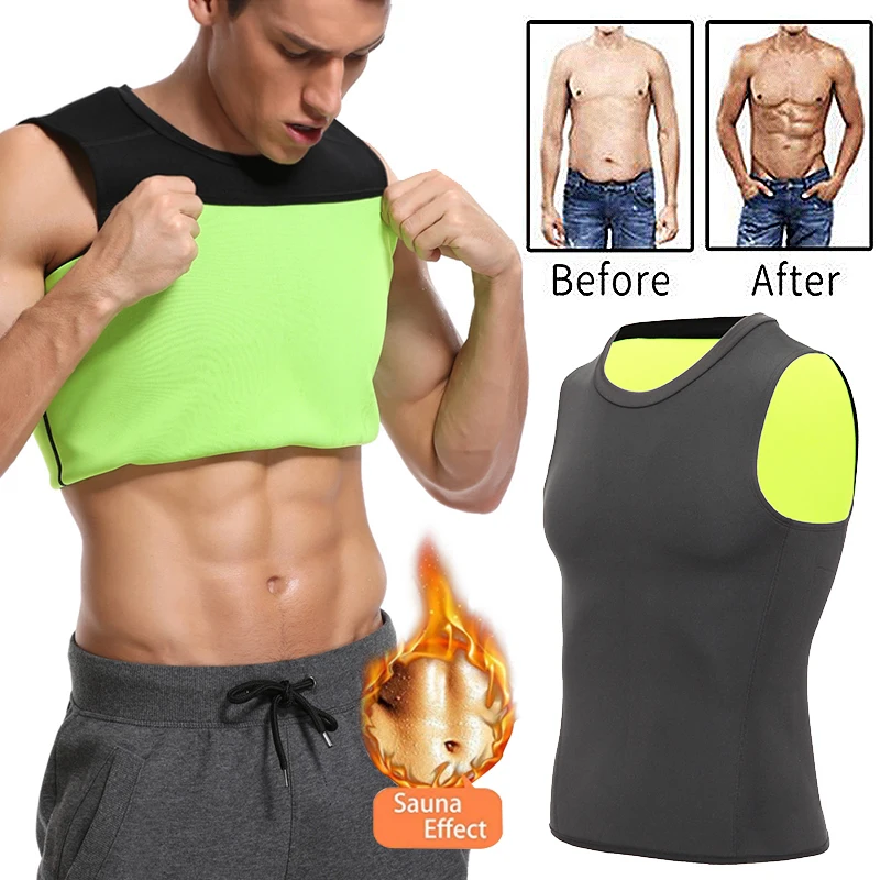 MISS MOLY мужской неопреновый жилет для похудения женский боди сауны Sweat