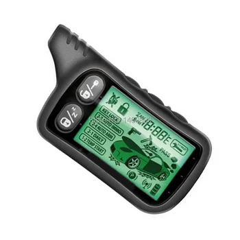 

2-way TZ9030 LCD Remote Control Key for Russian TZ-9030 Two way Car Alarm Keychain Tomahawk S700 S-700 S 700 TZ 9030