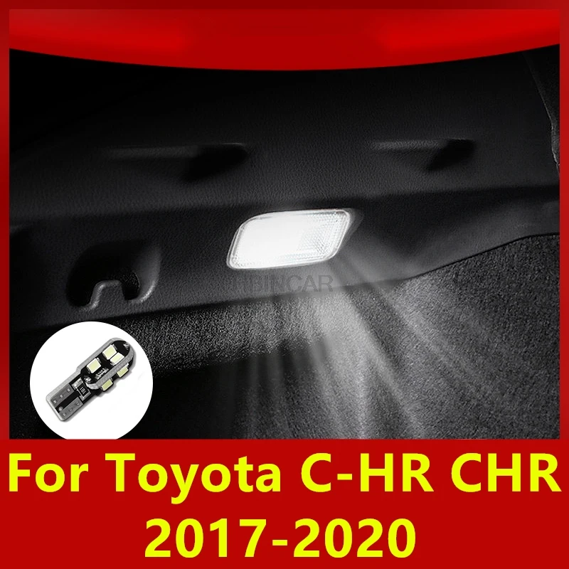 Per Toyota C-Hr Chr 2017-2020 Led Car Interior Trim Trunk Light Lamp Lampadina Di Alta Qualità Per Interni Light Trunk Light Led Trunk Light