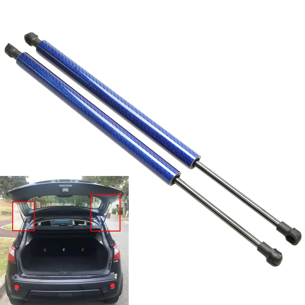 Карбоновое волокно для NISSAN QASHQAI + 2 (J10 JJ10) 2007-2012 1 пара багажники газовые стойки
