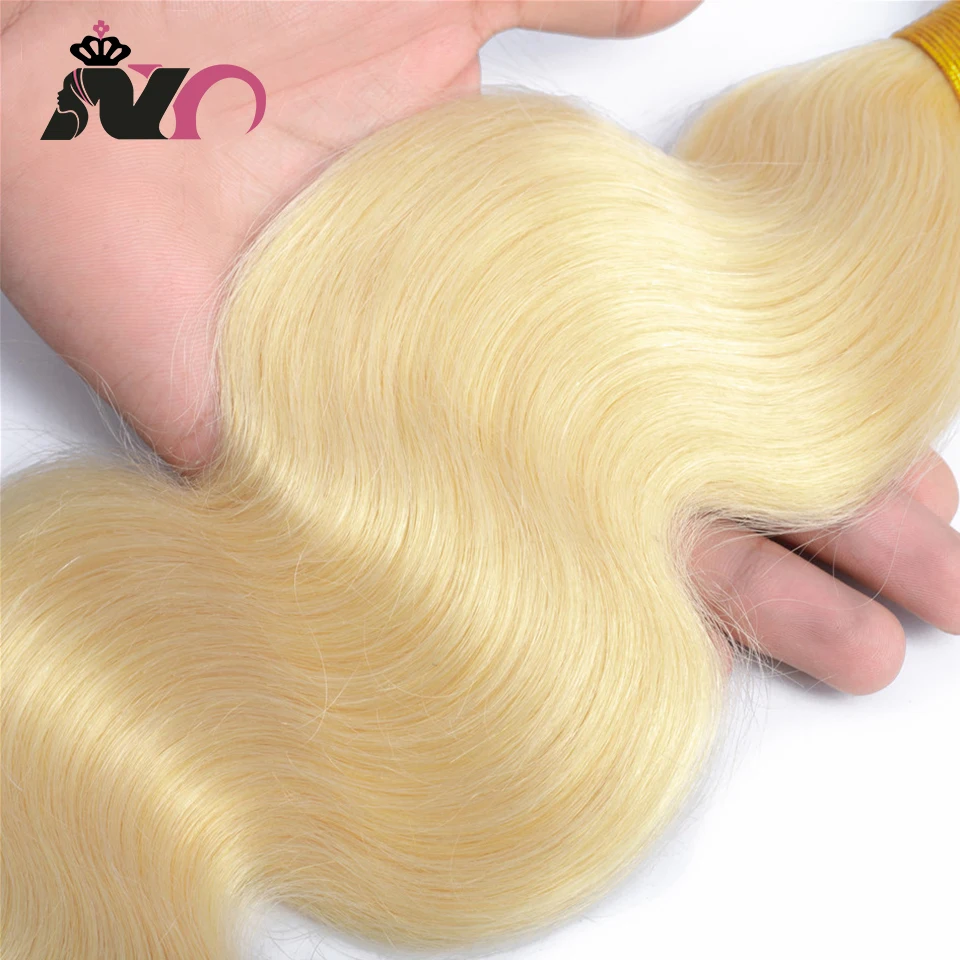 NY Hair 613 Малайзия 1 шт. объемные волнистые пучки человеческих девственных волос Омбре светлые пучки волос remy наращивание волос 10-30 дюймов