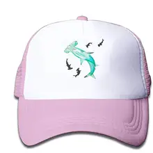 Сетчатая Кепка Hammerhead Shark Trucker, бейсболки, регулируемые для детей, малышей