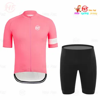 

Children 2020 summer Cycling Clothing Bicycle Wear Short sleeve Jersey with Shorts Set kids MTB Road Bike Suits ropa de ciclismo