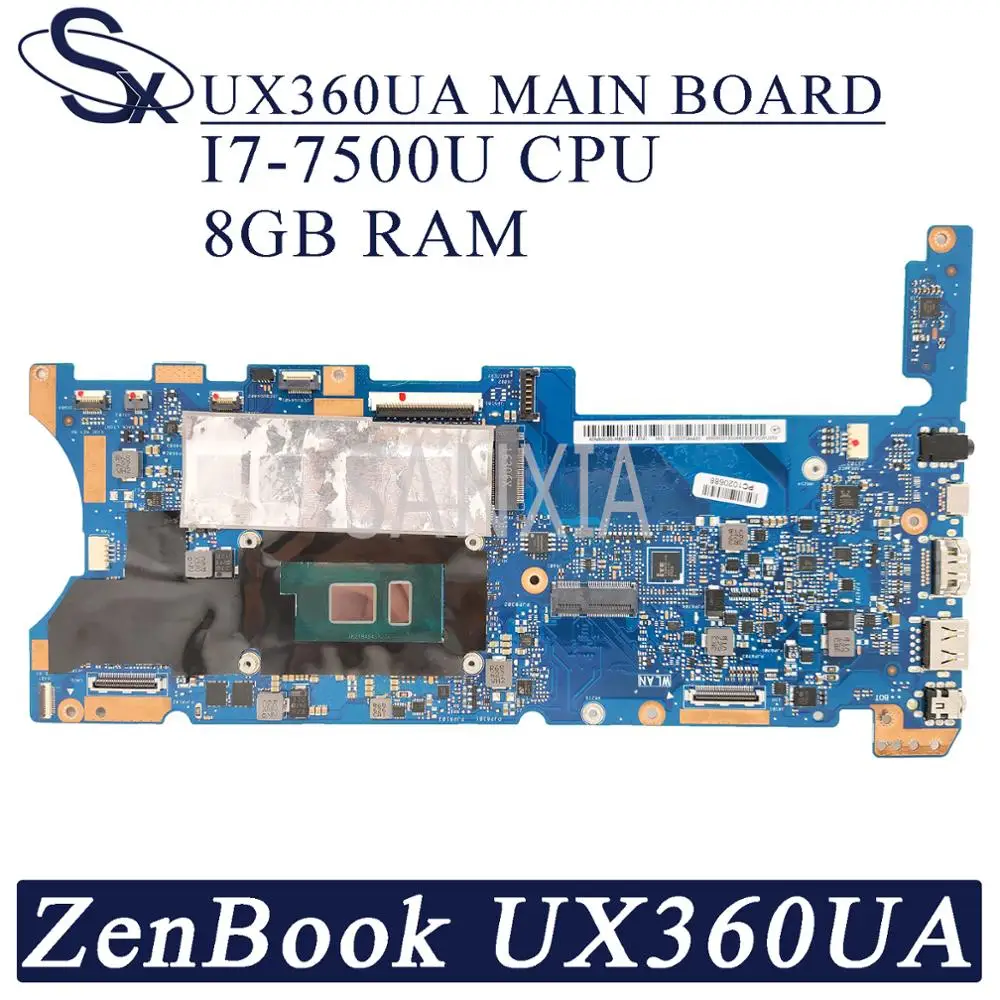 KEFU UX360UA материнская плата для ноутбука ASUS ZenBook UX360U оригинальная 8G-RAM I7-7500U |