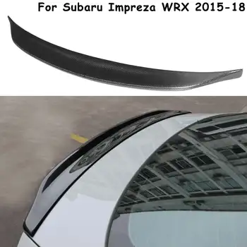 

Real Carbon Fiber Duckbill Style Rear Trunk Spoiler Wing Lid For Subaru Impreza WRX 2015 2016 2017 2018