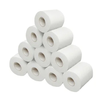 

Strong Soft 1Ply Toilet Paper Bath Tissue Giant Roll Tissue Roll Pack Of 10 Paper Towels Oil Wiping Disposable Cleaning Paperg25
