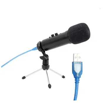 

1 PC Computer Microphone Cardioid Microphone for Live Chat Conference