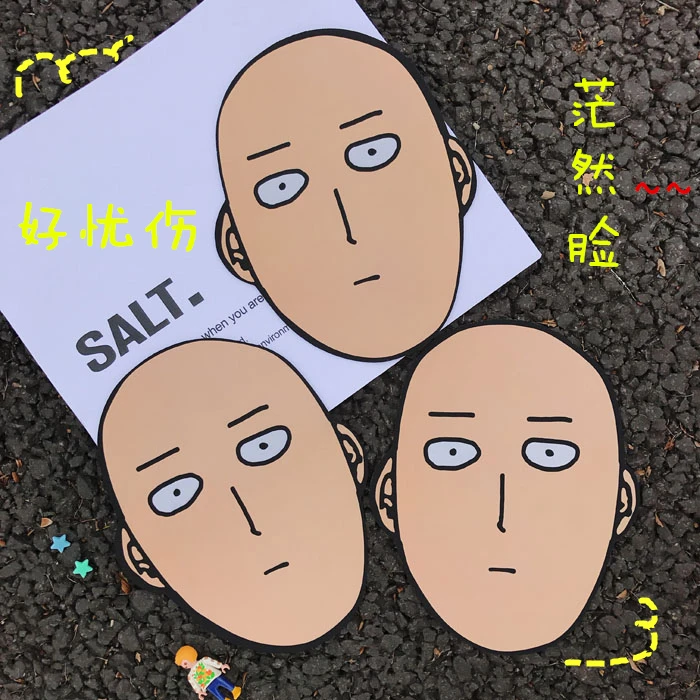 One-punch Man Humor Face Doge Забавный коврик для мыши Sakura Magic Pad Feel Funny of Power Koro Array счастливый