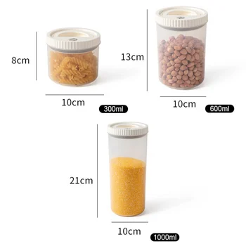 

Plastic Food Storage Canned 1000ML