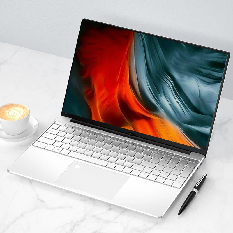 Recién Intel Celeron J4125 15,6 pulgadas Windows 10 Pro 1920*1080 Juegos Oficina portátil DDR4 12GB de RAM 512GB/1TB 2TB 3TB SSD nota libro