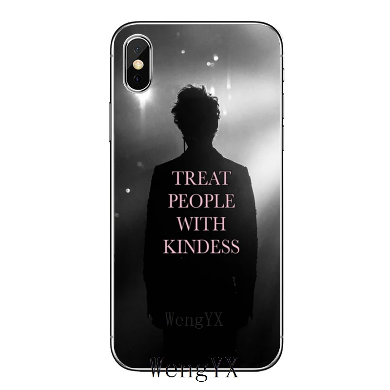 Мягкий чехол Harry Styles» относиться к людям с доброте для samsung Galaxy J8 J7 J5 премьер-профессионал J3 A3 A5 A7