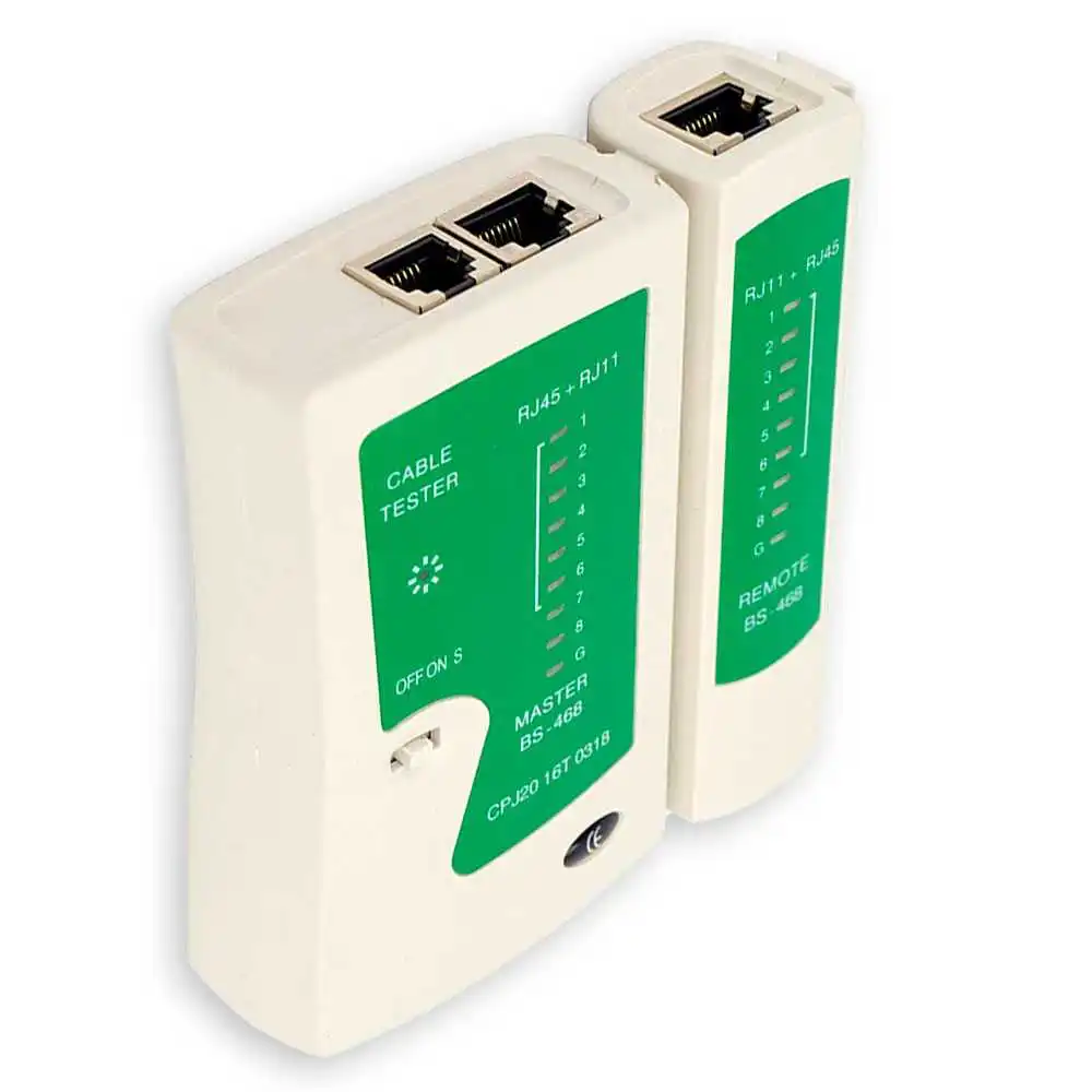 Сетевой тестер Ethernet соединительный кабель LAN RJ45 RJ11 RJ12 Cat5 Cat 5e Cat6 Cat6e Cat7 Cat8 5 6 6e 7 8 |
