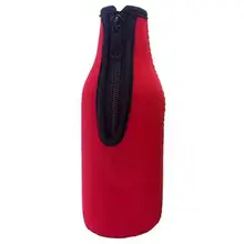 

Bottle 330ml Zip Beer Sleeves Holder Thick Home Bar Neoprene Insulated Cover