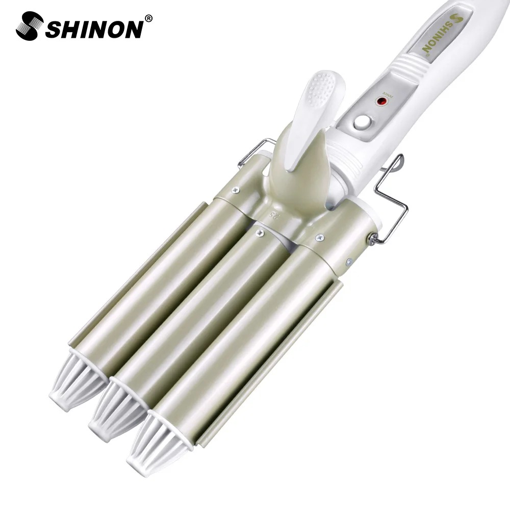 

SH8898 Professional Hair Tools Electric Curling Iron Ceramic Triple Barrel Hair Styler Hair Waver Styling Tools Hair Curlers