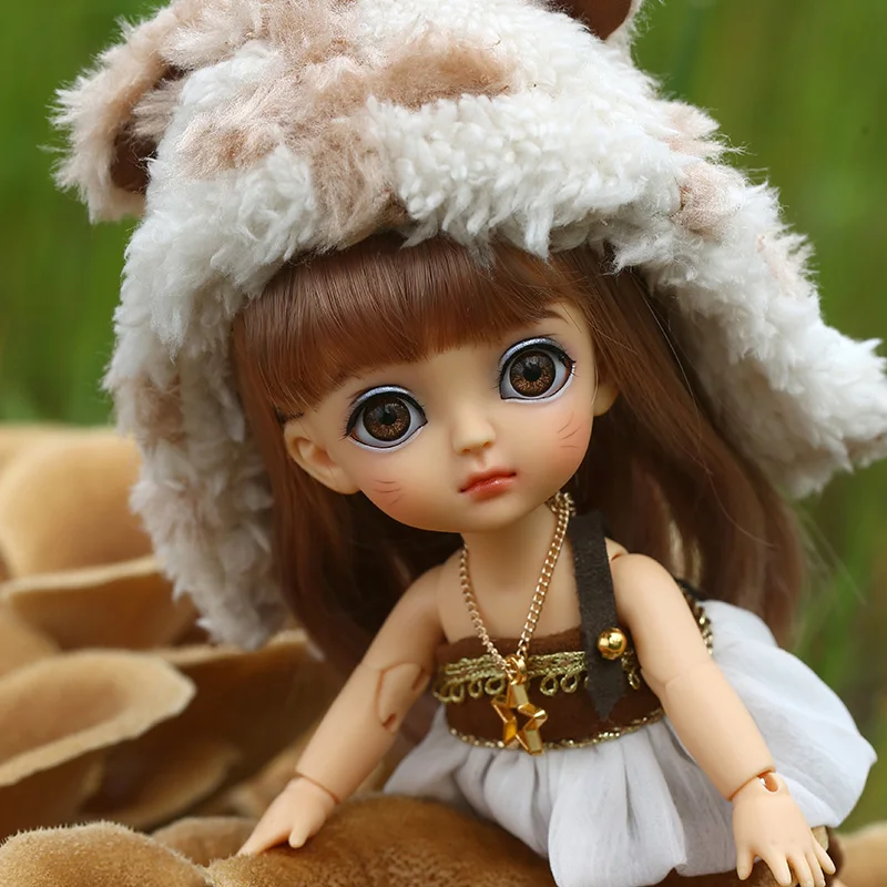 1/8 Lati желтый счастливый BJD SD полимерный корпус полный комплект модель для