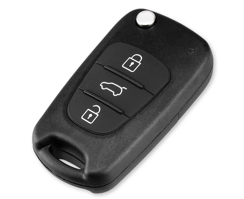 KEYYOU 3 Bottoni di Vibrazione Pieghevole Chiave A Distanza Dell'automobile Borsette Caso Fob Per Hyundai I20 I30 IX35 Avante Per Kia K2 k5 Sorento Sportage - H3018417979c44c28ac5bc1a4db9edd54h