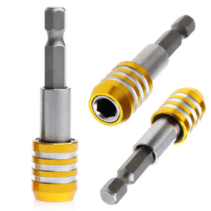 

Magnetic Hex Shank Quick Release Drill Bit Drywall Holder Long 1/4 Tool Part