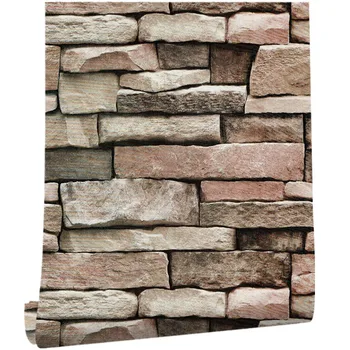 

Waterproof PVC self-adhesive wallpaper vintage wood for bedroom living room office kitchen wall papers home decor bedroom deco